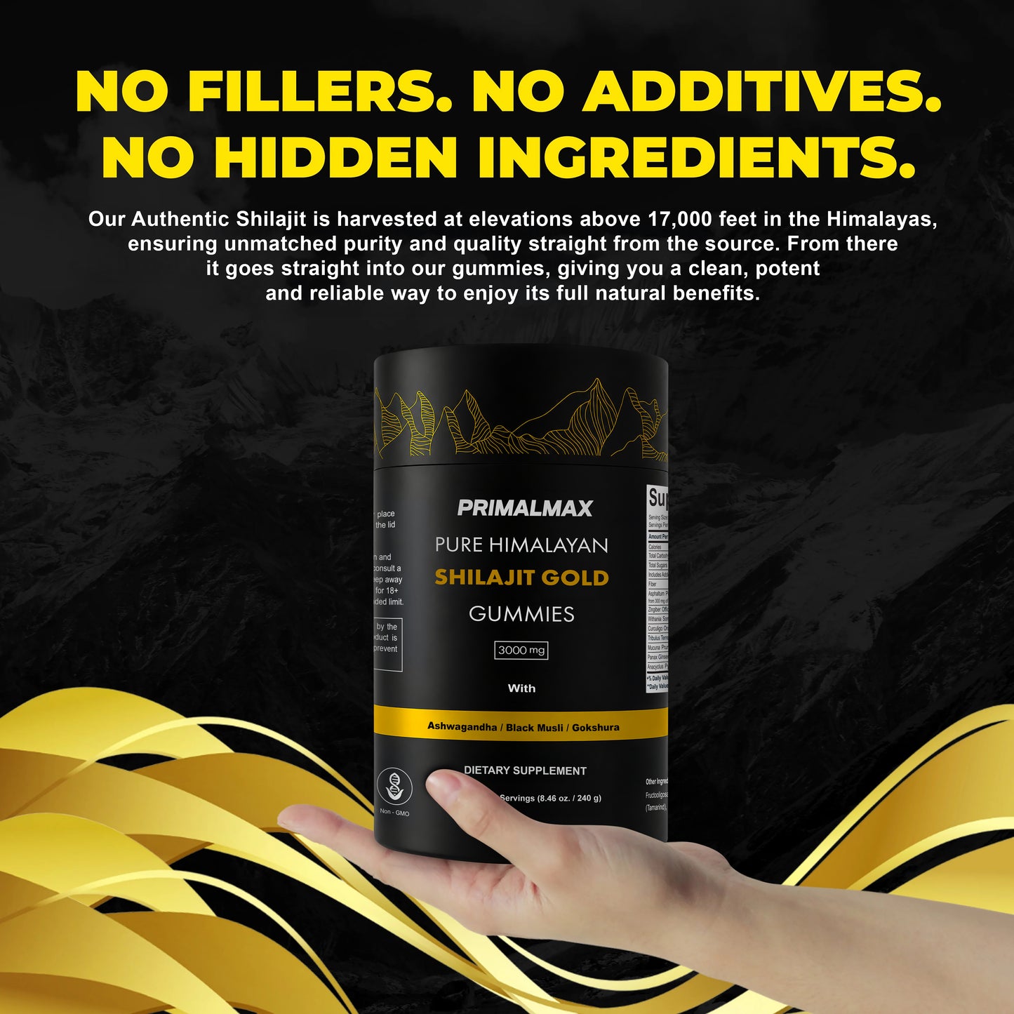 PrimalMax - Pure Shilajit Gummies