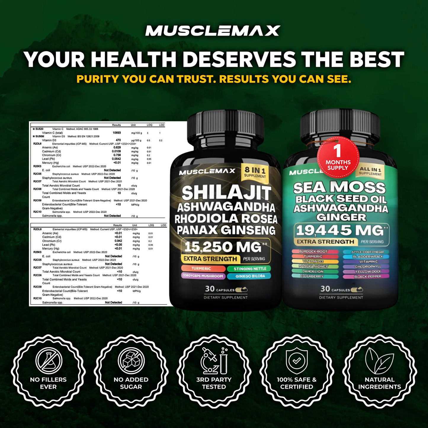 PrimalMax - Sea Moss & Shilajit Ultimate Supplement Bundle